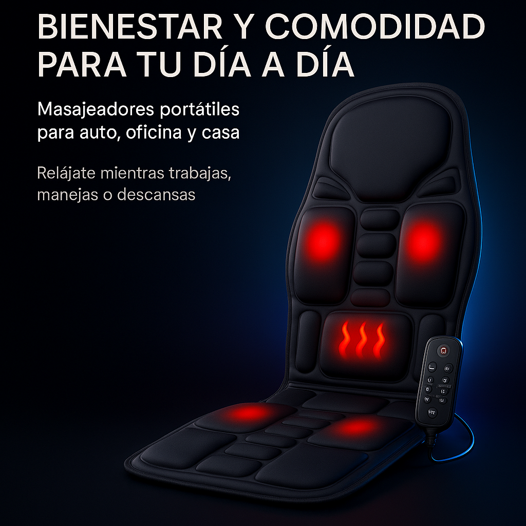 Cojin Silla Masajeadora