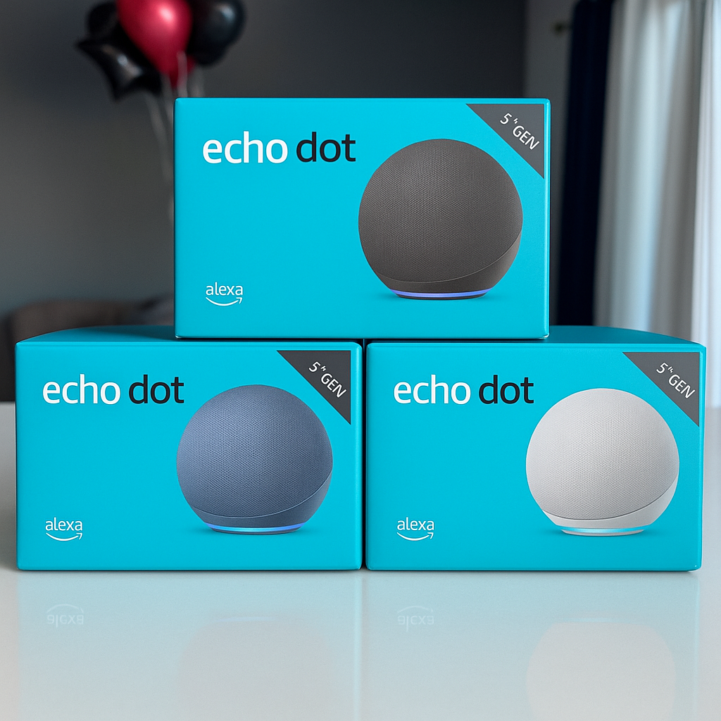 Alexa Echo Dot 5ta Generación Original- Promoción por ultimas unidades disponibles